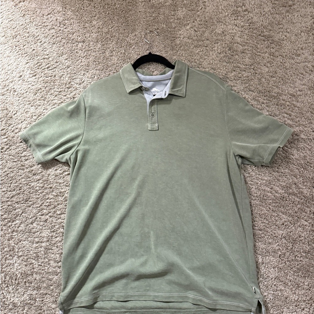 Tommy Bahama Sage Green Polo Shirt